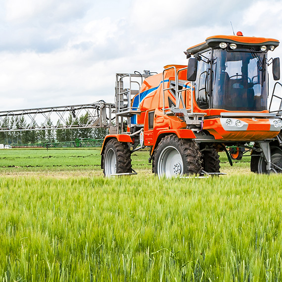 Champlain Cable wire and cable solutions for industrial vehicles and equipment, like tractors for industrial agriculture